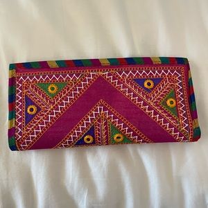 Multi colored pocketbook